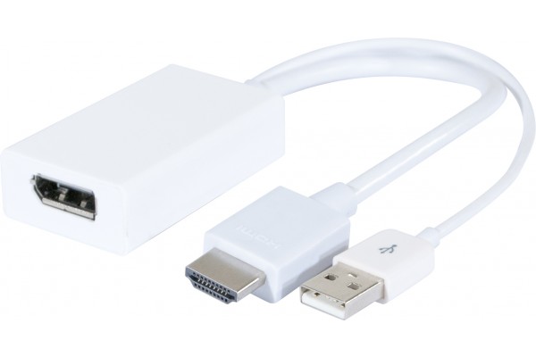 Convertisseur HDMI 1.4 vers DisplayPort 1.2-14 cm