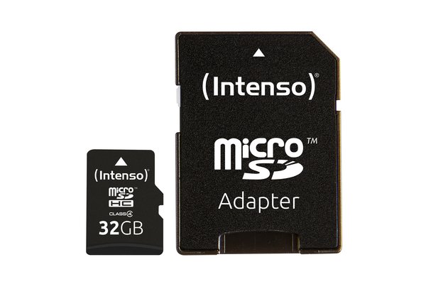 INTENSO Carte MicroSDHC Class 4 - 32 Go