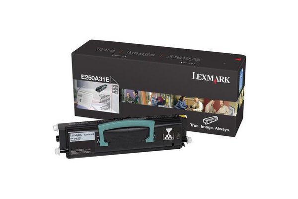 Toner LEXMARK E250A31E - Noir