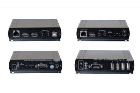 KIT PROLONGATEUR KVM HDMI 1080P / USB / RS232 SUR IP