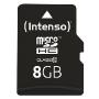 INTENSO Carte MicroSDHC Class 10 - 8 Go