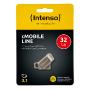 INTENSO Clé USB 3.0/USB 3.1 Type C cMobile Line - 32 Go