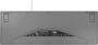 CHERRY Clavier STREAM KEYBOARD USB gris QWERTY (US)